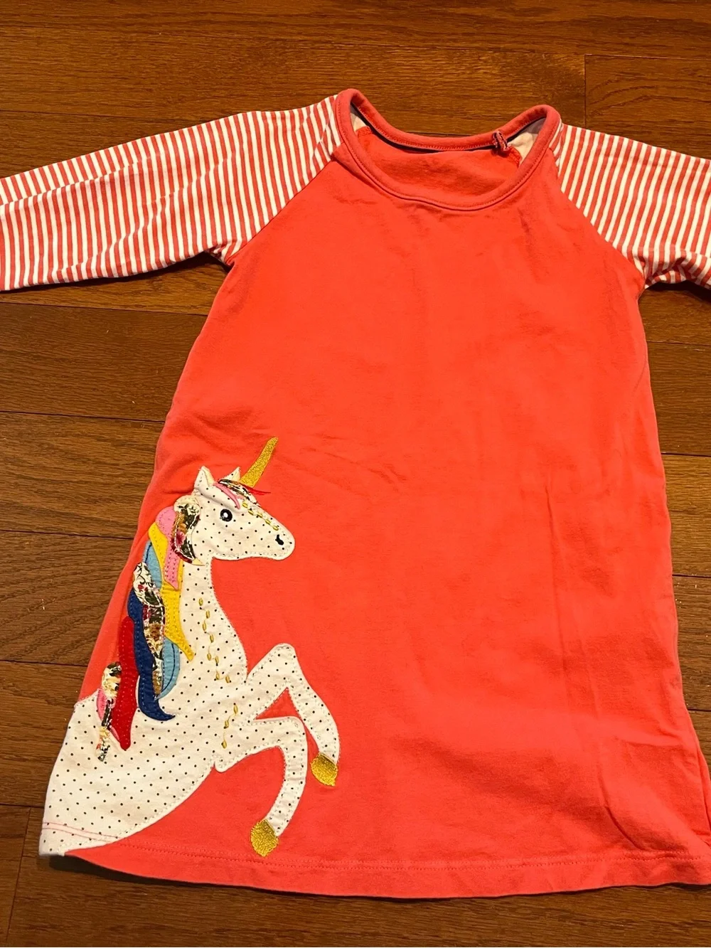 Girls Unicorn & Rainbow Dress Bundle - Pink, Coral, Teal, Multicolor